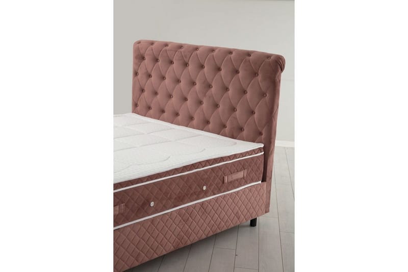 Lamoon Komplet Sengepakke 150x200 cm - Blush pink - Møbler - Senge - Komplet sengepakke
