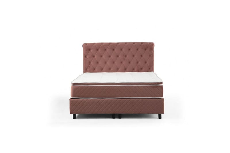 Lamoon Komplet Sengepakke 150x200 cm - Blush pink - Møbler - Senge - Komplet sengepakke