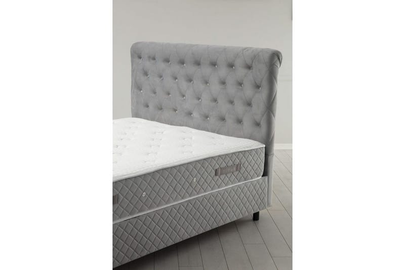 Lamoon Komplet Sengepakke 160x200 cm - Taupe - Møbler - Senge - Komplet sengepakke