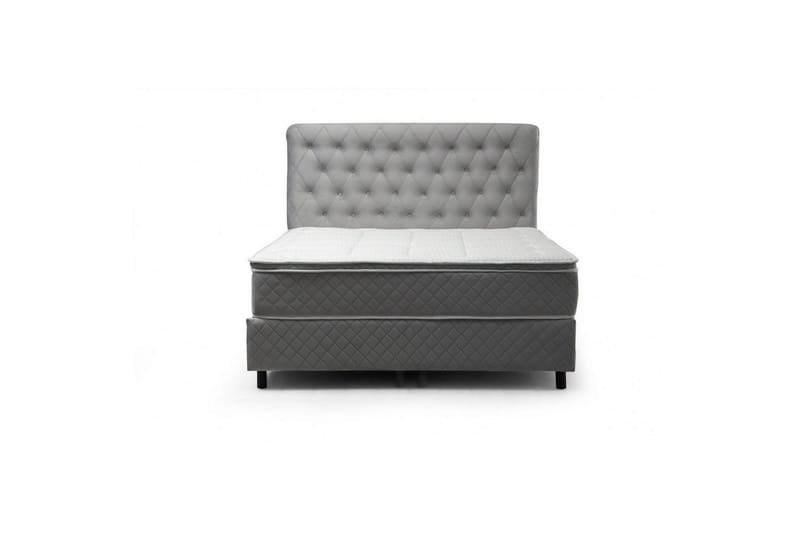 Lamoon Seng Pakke Ramme Seng 150x200 cm - Grå - Møbler - Senge - Komplet sengepakke