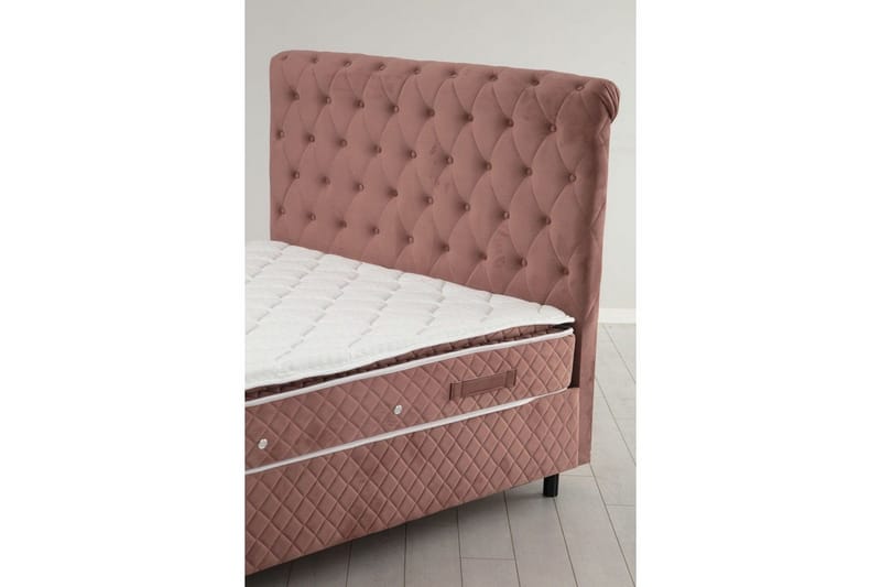 Lamoon Seng Pakke Ramme Seng 120x200 cm - Blush pink - Møbler - Senge - Komplet sengepakke
