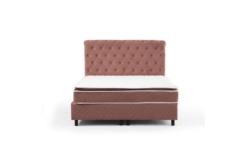 Lamoon Seng Pakke Ramme Seng 140x200 cm - Blush pink - Møbler - Senge - Komplet sengepakke