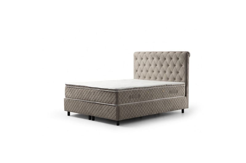 Lamoon Sengepakke Kontinentalseng 120x200 cm - Beige - Møbler - Senge - Komplet sengepakke