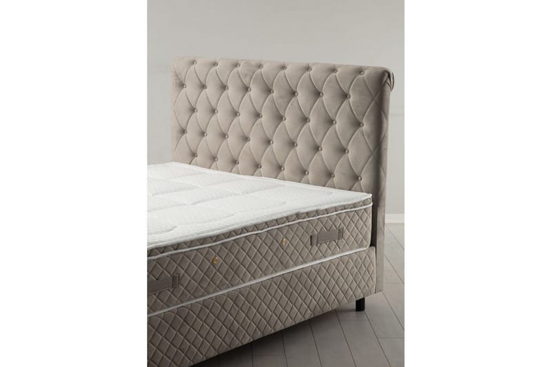 Lamoon Sengepakke Kontinentalseng 120x200 cm - Beige - Møbler - Senge - Komplet sengepakke