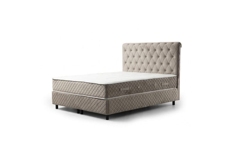 Lamoon Sengepakke Kontinentalseng 150x200 cm - Beige - Møbler - Senge - Komplet sengepakke
