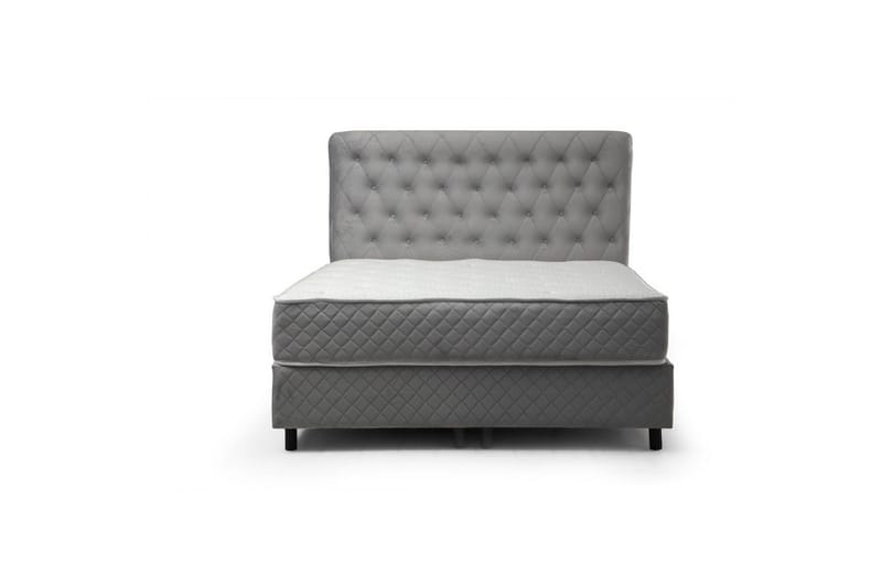 Lamoon Sengepakke Rammeseng 160x200 cm - Grå - Møbler - Senge - Komplet sengepakke