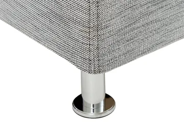 Layla Kontinentalseng 180x200 - lysegrå - Møbler - Senge - Komplet sengepakke