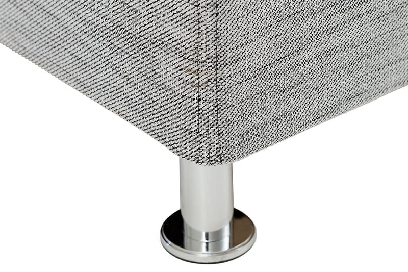 Layla Kontinentalseng 180x200 - lysegrå - Møbler - Senge - Komplet sengepakke