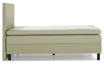 Lucky Komplet Sengepakke 120x200 Latex Glat Sengegavl - Grøn - Møbler - Senge - Komplet sengepakke