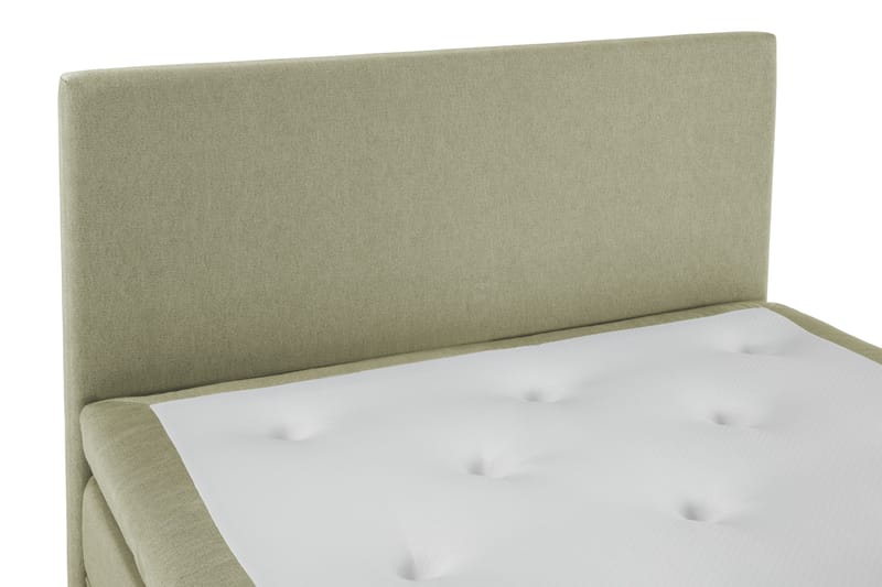 Lucky Komplet Sengepakke 120x200 Latex Glat Sengegavl - Grøn - Møbler - Senge - Komplet sengepakke