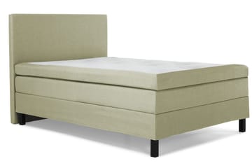 Lucky Komplet Sengepakke 120x200 Latex Glat Sengegavl - Grøn - Møbler - Senge - Komplet sengepakke