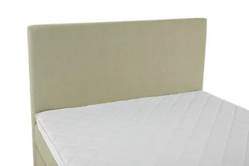 Lucky Komplet Sengepakke 120x200 Skum Glat Sengegavl - Grøn - Møbler - Senge - Enkeltsenge