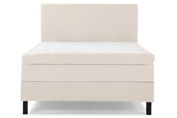 Glat Sengegavl 140 cm - Beige