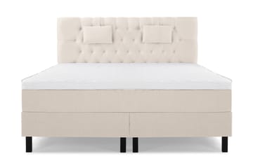 Sengegavl 160 cm - Beige
