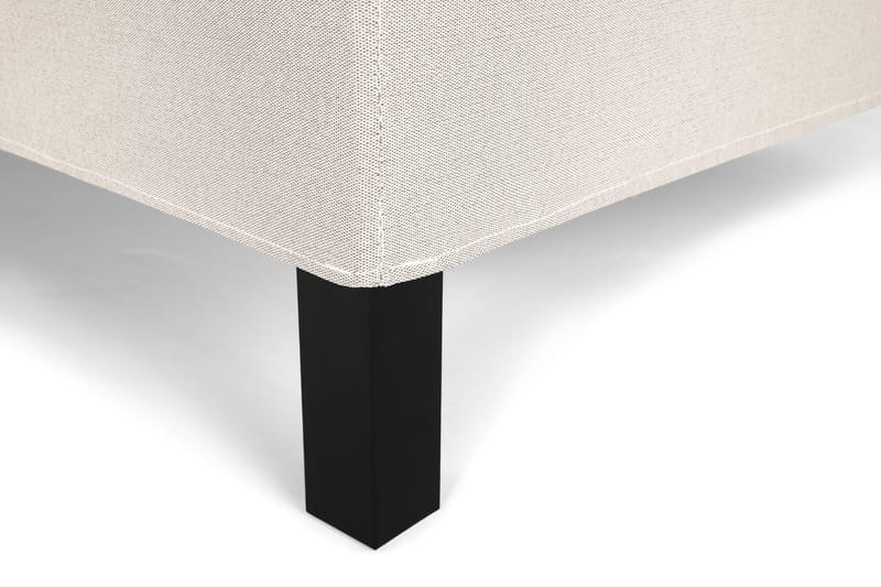 Lucky Komplet Sengepakke 180x200 Latex Diamant Sengegavl - Nakkepude Stor Beige - Møbler - Senge - Komplet sengepakke