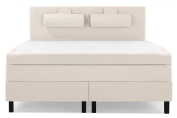 Glat Sengegavl 180 cm - Beige