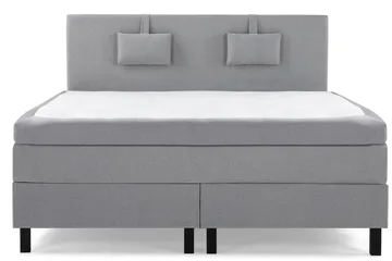 Glat Sengegavl 180 cm - Grey
