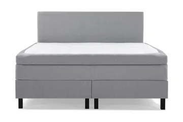 Glat Sengegavl 180 cm - Grå