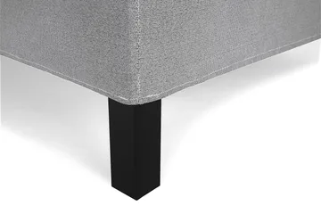 Lucky Kontinentalseng 140x200 cm Skum - Mellangrå - Møbler - Senge - Komplet sengepakke