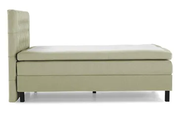 Lucky Kontinentalseng 140x200 polyester - grøn - Møbler - Senge - Kontinentalsenge