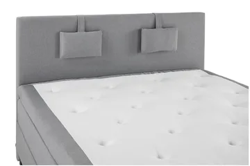 Lucky Kontinentalseng 150x200 Polyether - Mellangrå - Møbler - Senge - Komplet sengepakke