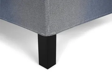 Lucky Kontinentalseng 150x200 polyester - Mørkeblå - Møbler - Senge - Kontinentalsenge
