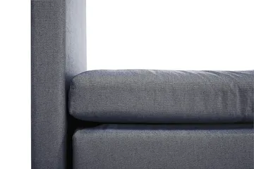 Lucky Kontinentalseng 150x200 polyester - Mørkeblå - Møbler - Senge - Kontinentalsenge