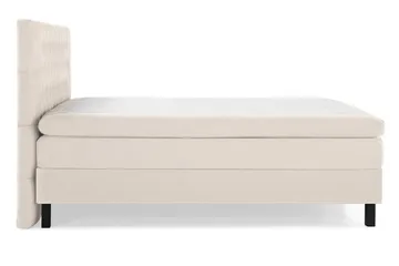 Lucky Kontinentalseng 160x200 cm Polyetherskum - Beige / Lys - Møbler - Senge - Kontinentalsenge