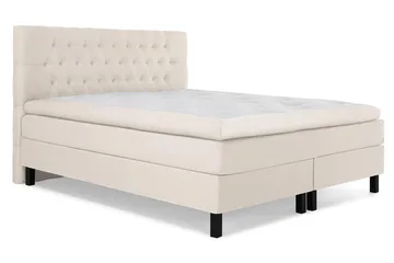 Lucky Kontinentalseng 160x200 cm Polyetherskum - Beige / Lys - Møbler - Senge - Kontinentalsenge