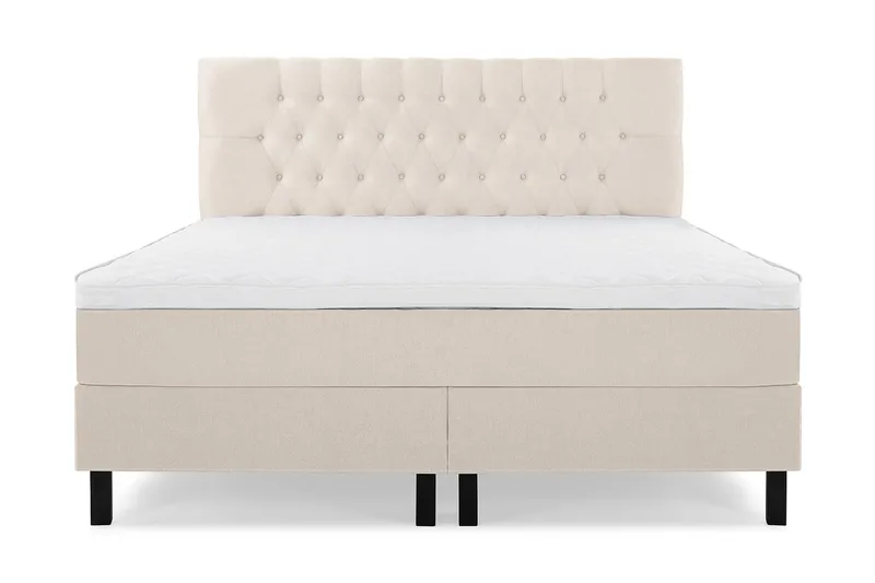 Lucky Kontinentalseng 160x200 Skum, Beige