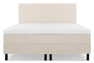 Lucky Kontinentalseng 160x200 Skum - Beige - Møbler - Senge - Kontinentalsenge
