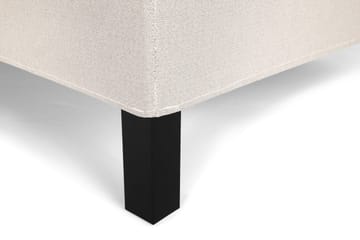 Lucky sengepakke 180x200 Memorymadras Diamant Sengegavl - Beige - Møbler - Senge - Komplet sengepakke