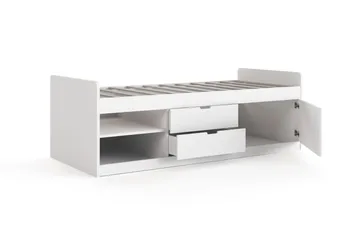 Lundvik sengeramme 90x200 cm med opbevaring - Møbler - Senge - Sengeramme & sengestel