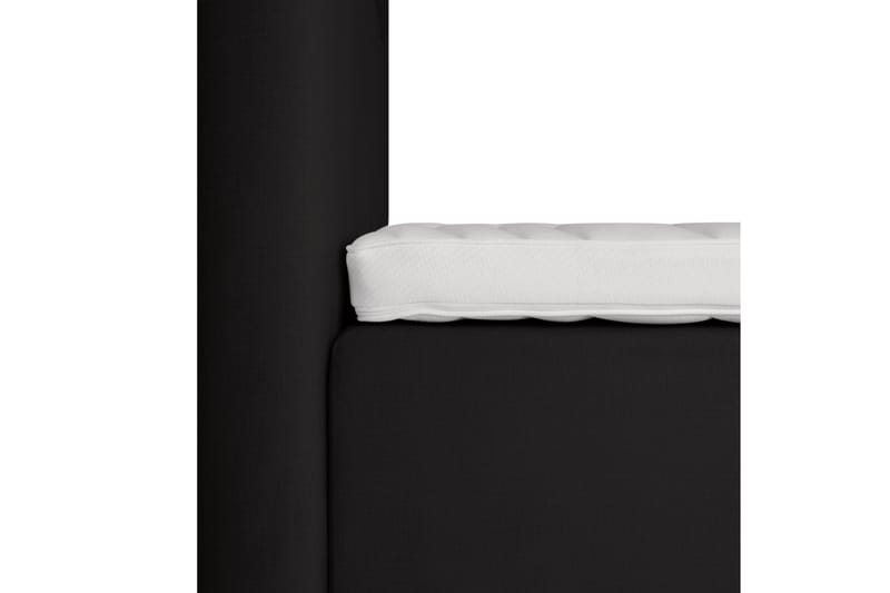 Lysekil Sengepakke Opbevaringsseng 180x200 cm - Mørkegrå - Komplet sengepakke - Seng med opbevaring