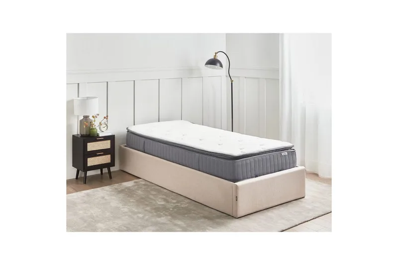 Fjederkernemadras Pleasant 90x200 cm, Fast - 90x200 cm, Fast - Møbler - Senge - Madrasser - Springmadras