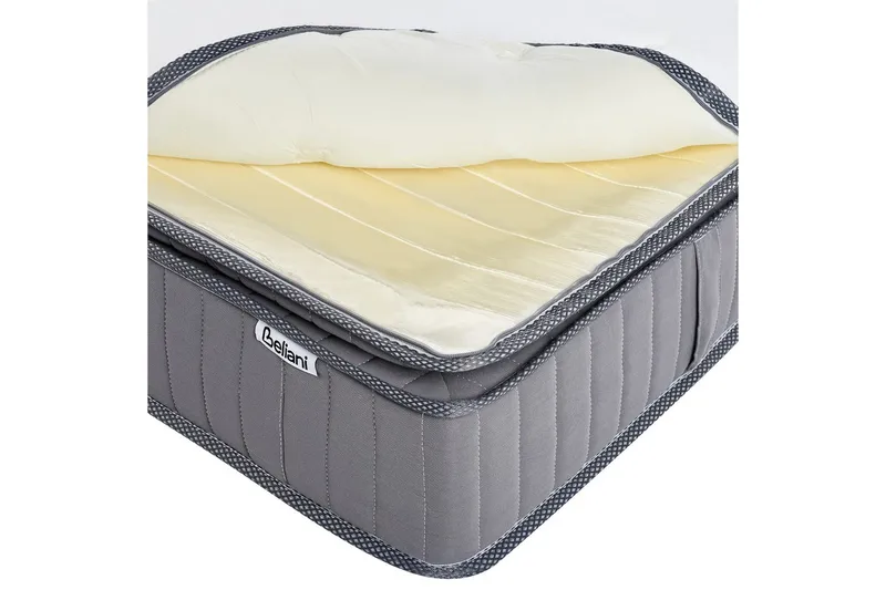 Fjederkernemadras Pleasant 90x200 cm, Medium fast - 90x200 cm, Medium fast - Møbler - Senge - Madrasser - Springmadras