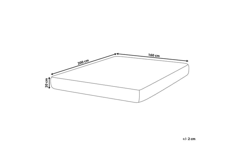 Fjedermadras Fluffy - Møbler - Senge - Madrasser - Springmadras