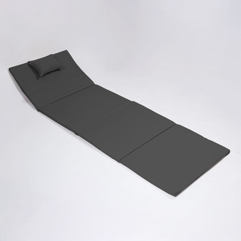 Foldeseng Kalune Design Myc06 (55 x 180 x 5 cm) Antrhracite - Møbler - Senge - Madrasser - Skummadras