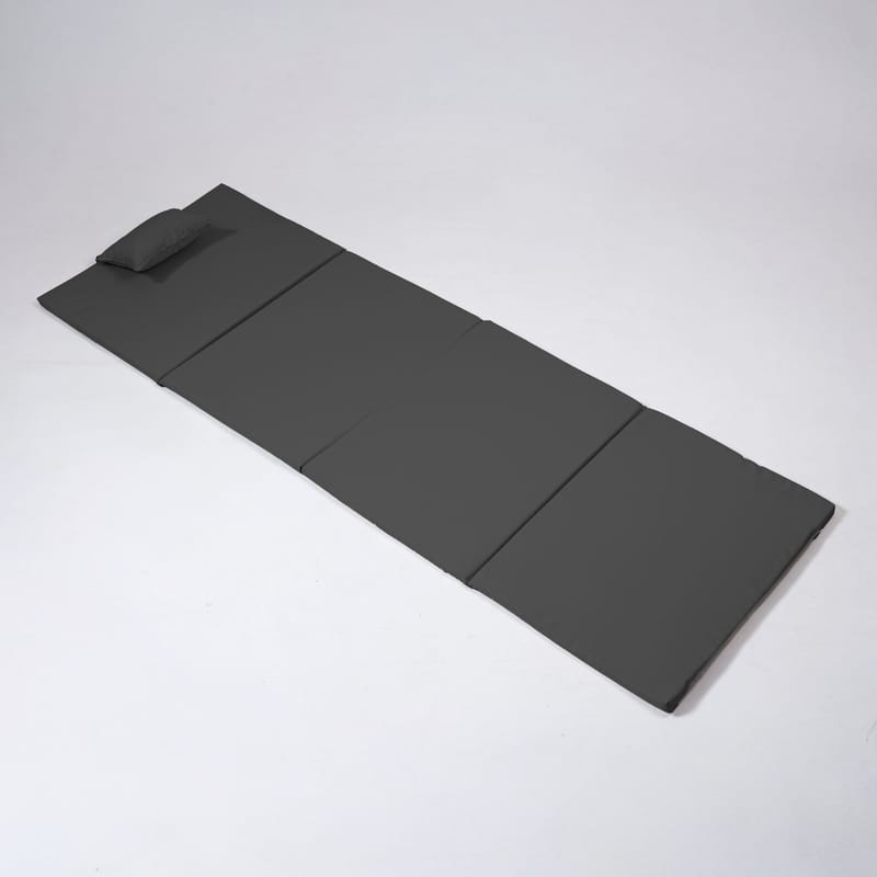 Foldeseng Kalune Design Myc06 (55 x 180 x 5 cm) Antrhracite - Møbler - Senge - Madrasser - Skummadras