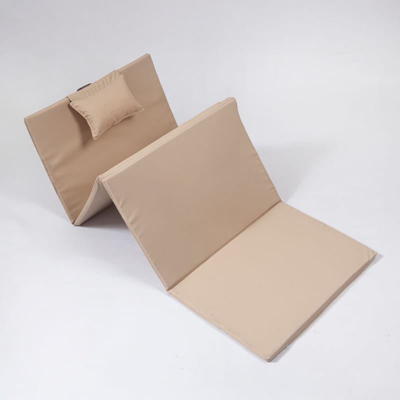 Foldeseng Kalune Design Myc06 (55 x 180 x 5 cm) Creme - Møbler - Senge - Madrasser - Skummadras
