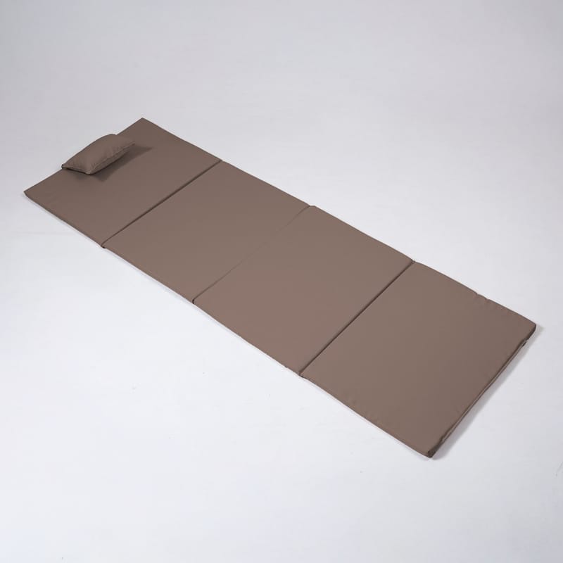 Foldeseng Kalune Design Myc06 (55 x 180 x 5 cm) Mink - Møbler - Senge - Madrasser - Skummadras