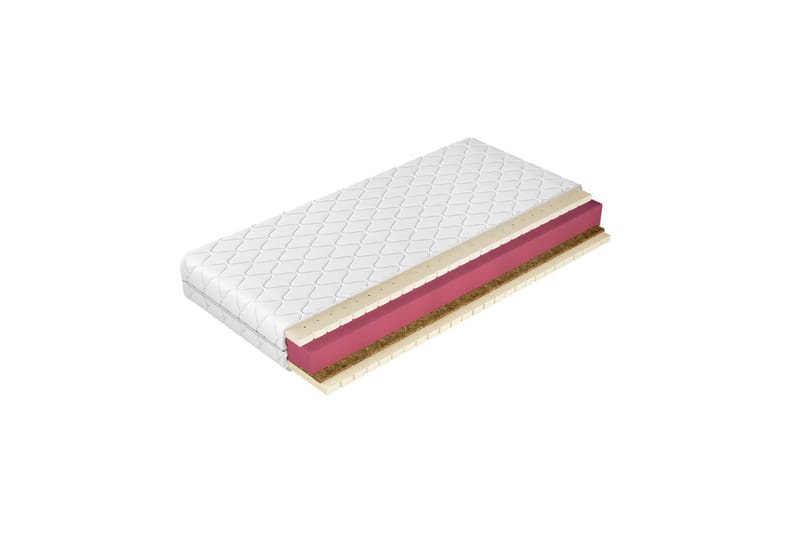 Gabri Skummadras 90x200 cm - Hvid - Møbler - Senge - Madrasser - Skummadras