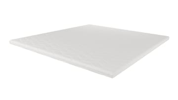 HVILA Foam topmadras i polyetherskum 160x200 cm – 7 cm blød/mellem, vaskbart betræk - Møbler - Senge - Madrasser - Topmadras