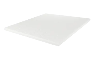 HVILA Foam topmadras i polyetherskum 180x200 cm – 7 cm blød/mellem, vaskbart betræk - Møbler - Senge - Madrasser - Topmadras