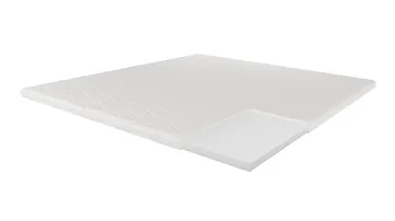 HVILA Memory topmadras med trykaflastende memoryskum 160x200 cm - 7 cm blød/mellem, vaskbart betræk - Møbler - Senge - Madrasser - Topmadras