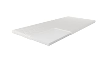 HVILA Memory topmadras med trykaflastende memoryskum 90x200 cm - 7 cm blød/mellem, vaskbart betræk - Møbler - Senge - Madrasser - Topmadras