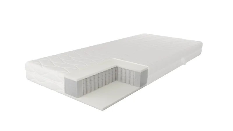 Hvila springmadras med vaskbart betræk 90x200 cm - Møbler - Senge - Madrasser - Springmadras