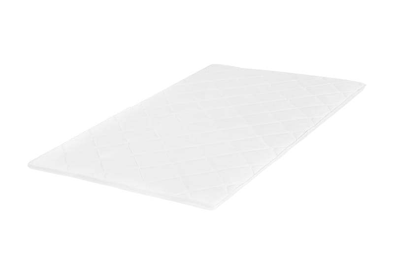 HVILA Topmadras 120x200 cm – 7 cm Blød/Medium polyeterskum, vendbar sommer- & vinterside, vaskbart betræk - Møbler - Senge - Madrasser - Topmadras