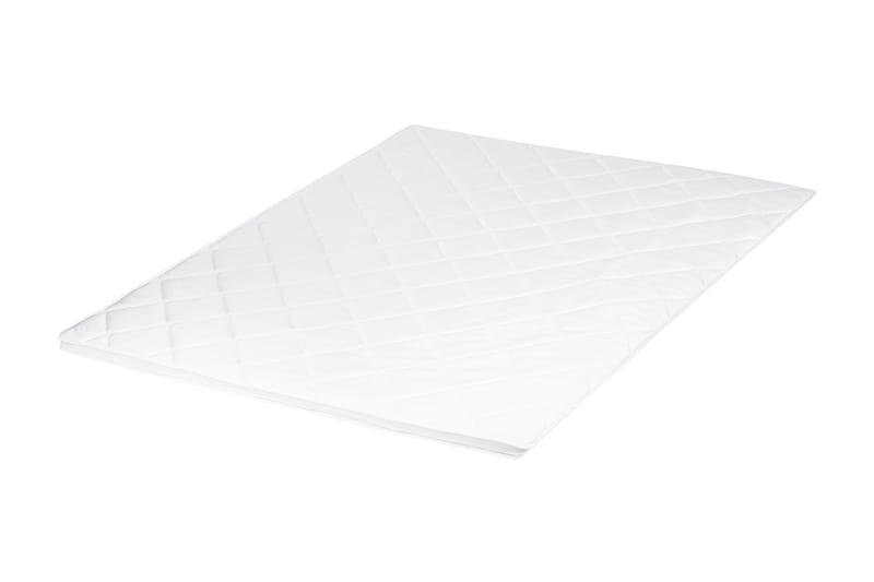 HVILA Topmadras 160x200 cm – 7 cm Blød/Medium polyetherskum, vendbar sommer- & vinterside, vaskbart betræk - Møbler - Senge - Madrasser - Topmadras