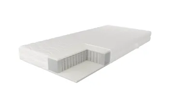 HVILA Pocket fjedermadras med vaskbart betræk 90x200 cm - Møbler - Senge - Madrasser - Springmadras
